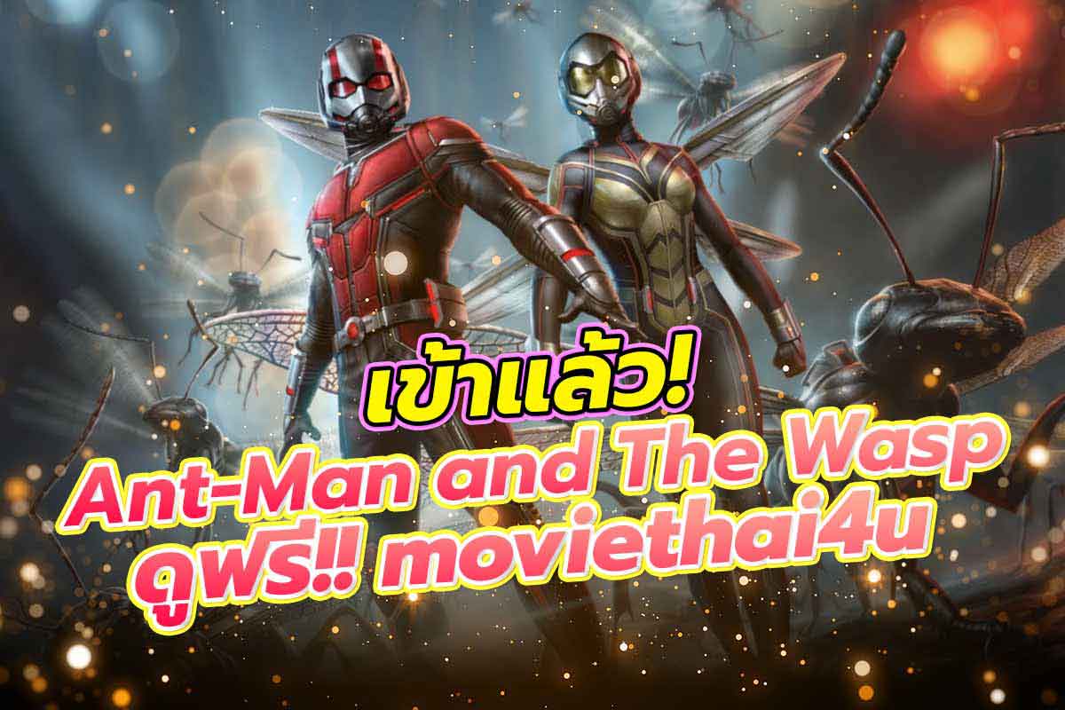 เข้าแล้ว Ant-Man and The Wasp ดูฟรี!! moviethai4u